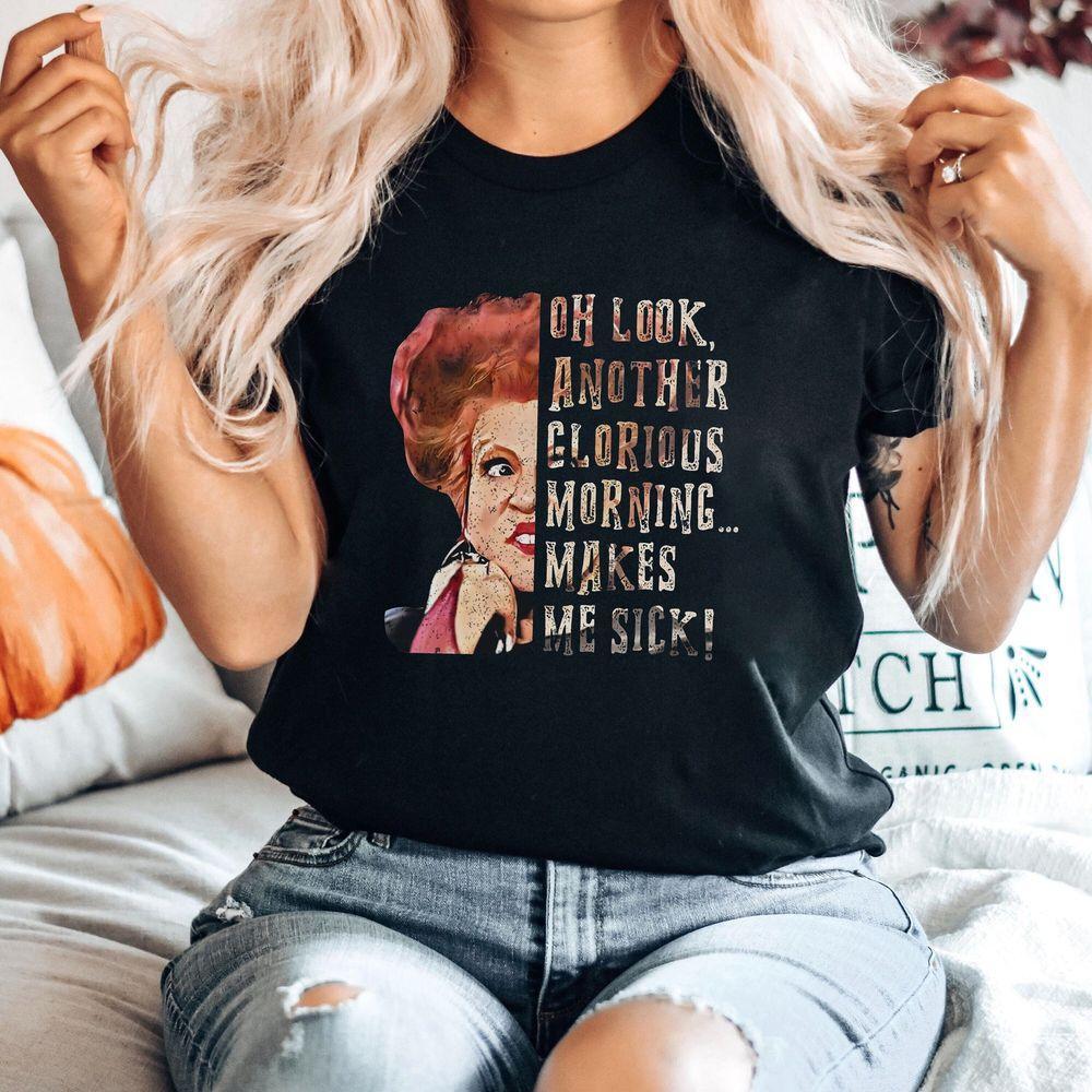 Disney Hocus Pocus Winifred Sanderson T-shirt Disney Witch Tee Disneyland Family Matching Shirt Disney Halloween Shirt Halloween Party Limited Edition Tshirt